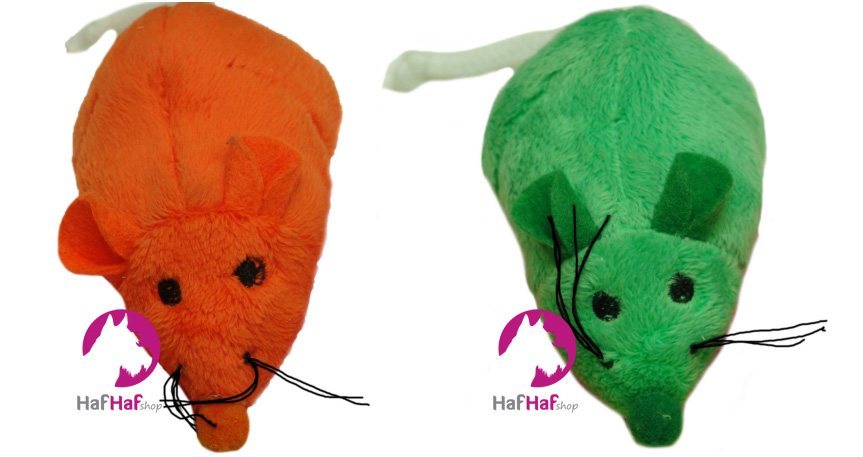 Hračka pro kočky-vibrující myš s catnipem